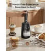 image:imageDREO Milk Frother Handheld Coffee Drink Hand Mixer Wand BaristaMaker NanoBlack with Cup