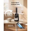 image:imageDREO Milk Frother Handheld Coffee Drink Hand Mixer Wand BaristaMaker NanoBlack with Cup