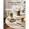 image:imageDREO Milk Frother Handheld Coffee Drink Hand Mixer Wand BaristaMaker NanoWhite