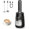 image:imageDREO Milk Frother Handheld Coffee Drink Hand Mixer Wand BaristaMaker NanoBlack with Cup
