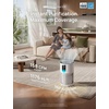 image:imageDREO Smart Air Purifier With RGBIC LightHome Air Cleaner with WiFiVoiceAlexa 4 Speeds amp AutoTurboHEPA Sleep Modes for Smoke Dust Pollen Odor PM25 Monitor DREO 530S DRHAP010S BlackWhite NonWiFi