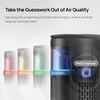 image:imageDREO Smart Air Purifier With RGBIC LightHome Air Cleaner with WiFiVoiceAlexa 4 Speeds amp AutoTurboHEPA Sleep Modes for Smoke Dust Pollen Odor PM25 Monitor DREO 530S DRHAP010S BlackBlack RGBIC  WiFi