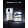 image:imageDREO Smart Air Purifier With RGBIC LightHome Air Cleaner with WiFiVoiceAlexa 4 Speeds amp AutoTurboHEPA Sleep Modes for Smoke Dust Pollen Odor PM25 Monitor DREO 530S DRHAP010S BlackWhite NonWiFi
