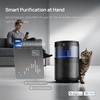 image:imageDREO Smart Air Purifier With RGBIC LightHome Air Cleaner with WiFiVoiceAlexa 4 Speeds amp AutoTurboHEPA Sleep Modes for Smoke Dust Pollen Odor PM25 Monitor DREO 530S DRHAP010S BlackBlack RGBIC  WiFi