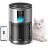 image:imageDREO Smart Air Purifier With RGBIC LightHome Air Cleaner with WiFiVoiceAlexa 4 Speeds amp AutoTurboHEPA Sleep Modes for Smoke Dust Pollen Odor PM25 Monitor DREO 530S DRHAP010S BlackSliver Pet  WiFi